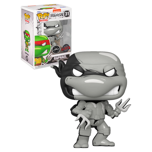 Funko POP! Comics Teenage Mutant Ninja Turtles #31 Raphael - Limited Chase Edition - New, Mint Condition