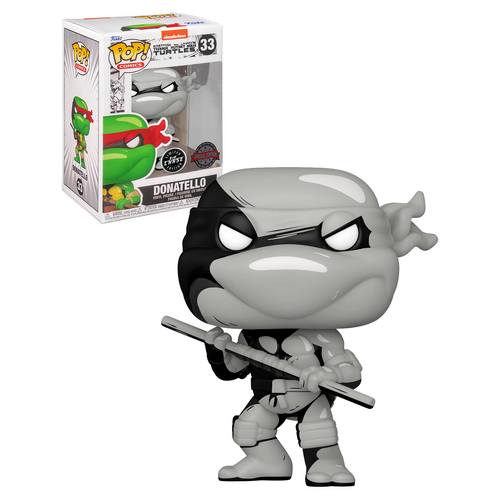 Funko POP! Comics Teenage Mutant Ninja Turtles #33 Donatello - Limited Chase Edition - New, Mint Condition