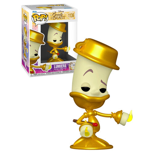 Funko POP! Disney Beauty And The Beast #1136 Lumiere - New, Mint Condition