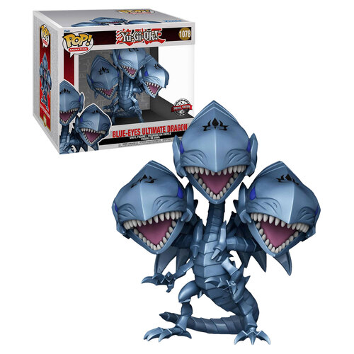 Funko POP! Animation Yu-Gi-Oh! #1078 Super-Sized Blue-Eyes Ultimate Dragon - New, Mint Condition