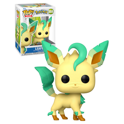 Funko POP! Games Pokemon #866 Leafeon - New, Mint Condition