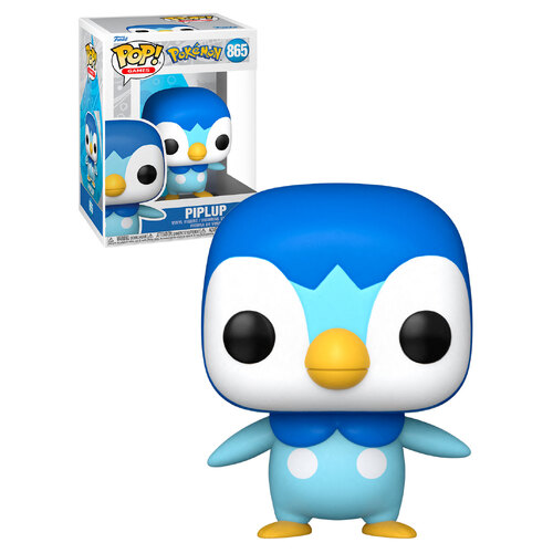 Funko POP! Games Pokemon #865 Piplup - New, Mint Condition