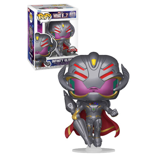 Funko POP! Marvel What If…? #977 Infinity Ultron (With Weapon) - New, Mint Condition