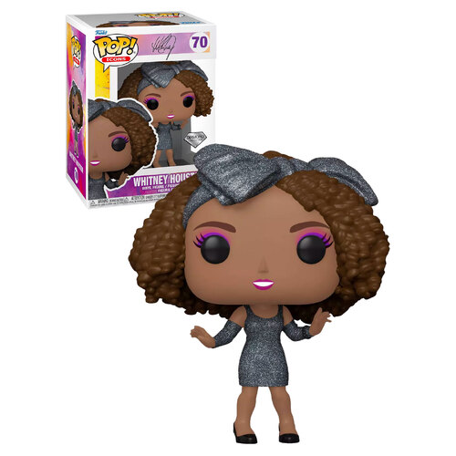 Funko POP! Icons Rocks #1110 Whitney Houston (How Will I Know - Diamond Collection) - New, Mint Condition