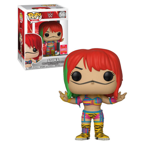 Funko POP! WWE Wrestling #56 Asuka - 2018 Summer Convention (SDCC Comic Con) Edition - New