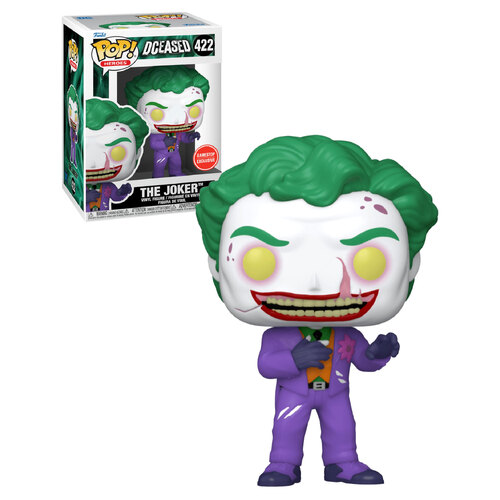 Funko POP! Heroes Dceased #422 The Joker - Limited Gamestop Exclusive - New, Mint Condition