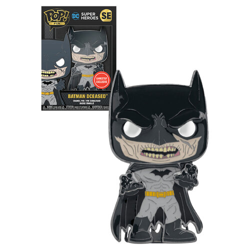 Funko POP! Pin DC Super Heroes #SE Batman Dceased - Limited Gamestop Exclusive - New, Unopened