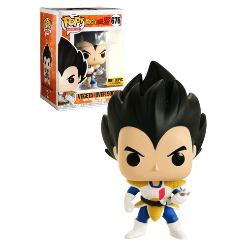 Funko POP! Animation Dragonball #676 Vegeta (Over 9000!) - Limited Hot Topic Exclusive - New, Mint Condition