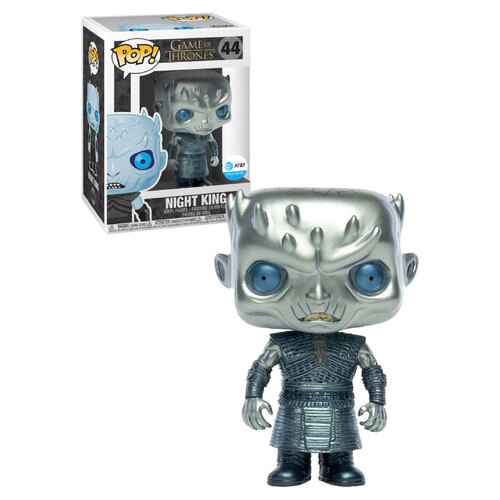 Funko POP! Game Of Thrones Game Of Thrones #44 Night King (Metallic - AT&T) - Limited AT&T Exclusive - New, Mint Condition