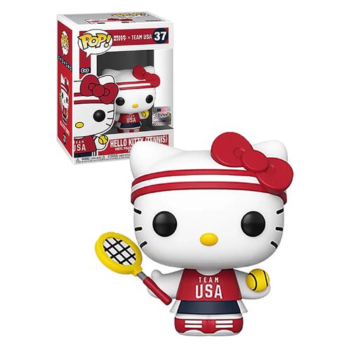 Funko POP! Sanrio Hello Kitty #37 Hello Kitty (Tennis) - Limited USA Exclusive - New, Mint Condition