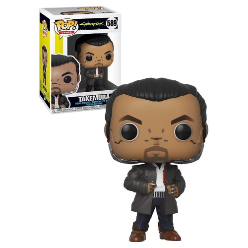 Funko POP! Games Cyberpunk 2077 #589 Takemura - New, Mint Condition