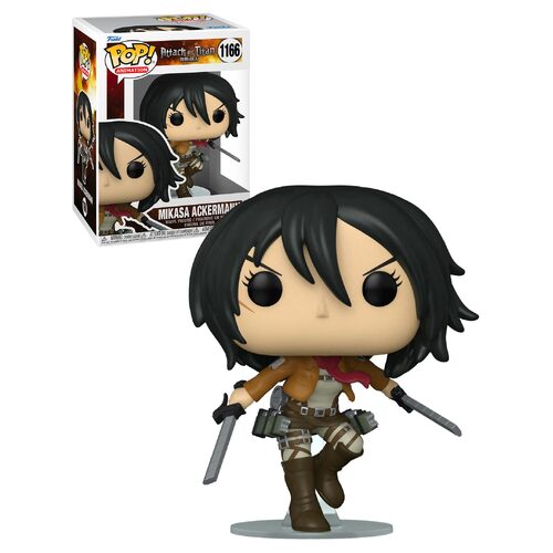 Funko POP! Animation Attack On Titan #1166 Mikasa Ackerman - New, Mint Condition