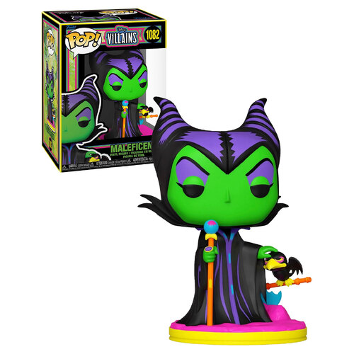 Funko POP! Disney Villains #1082 Maleficent (Black Light) - New, Mint Condition