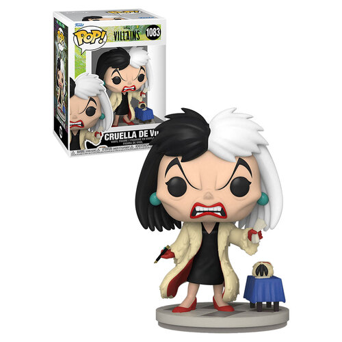 Funko POP! Disney Villains #1083 Cruella De Vil - New, Mint Condition