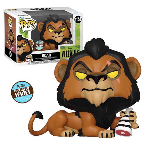 Funko POP! Disney The Lion King #1144 Scar With Meat (Specialty Series) - New, Mint Condition