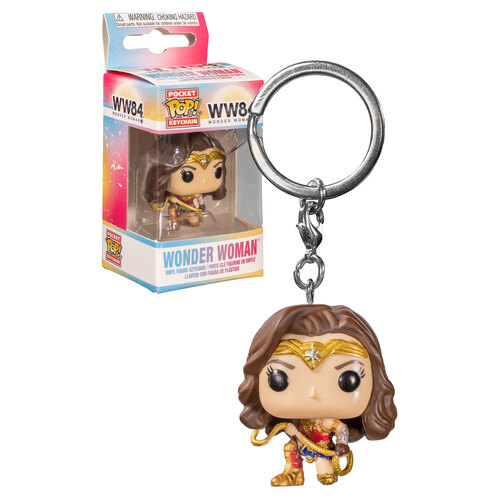 Funko Pocket POP! Keychain WW84 #46699 Wonder Woman (With Lasso) - New, Mint Condition