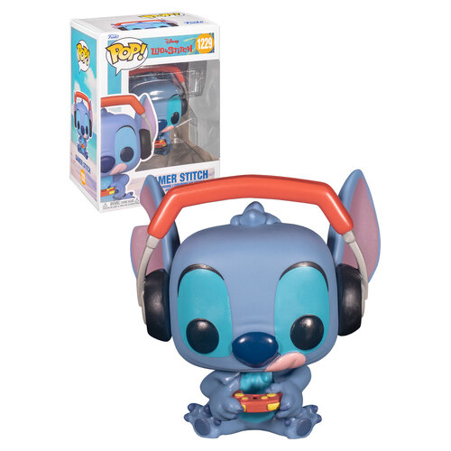 Funko POP! Disney Lilo & Stitch #1229 Gamer Stitch - New, Mint Condition