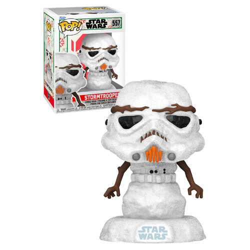 Funko POP! Star Wars Holiday #557 Snowman Stormtrooper - New, Mint Condition