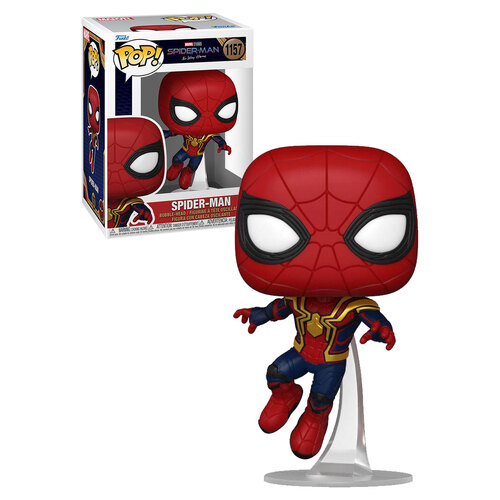 Funko POP! Marvel Spider-Man No Way Home #1157 Spider-Man Leaping - New, Mint Condition