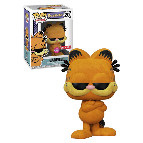 Funko POP! Comics Garfield #20 Garfield (Flocked) - Limited Target Exclusive - New, Mint Condition