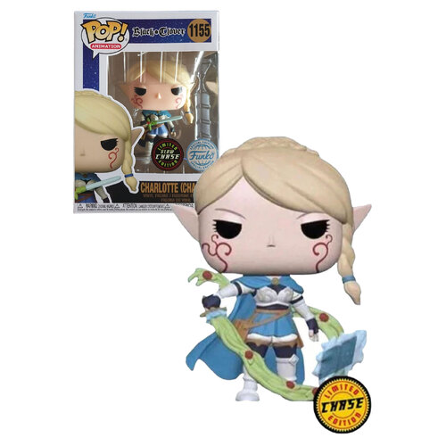 Funko POP! Animation Black Clover #1155 Charlotte - Limited Chase Edition - New, Mint Condition