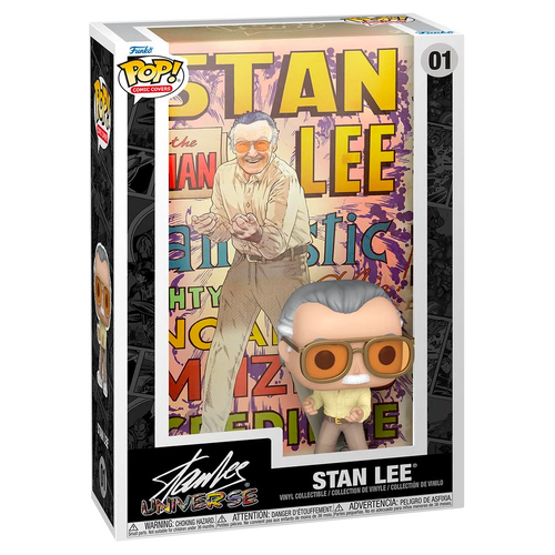 Funko POP! Comic Covers Stan Lee Universe #01 Stan Lee - New, Mint Condition