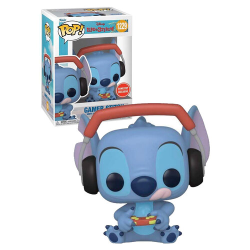 Funko Pop! Lilo and Stitch Gamer Stitch GameStop Exclusive