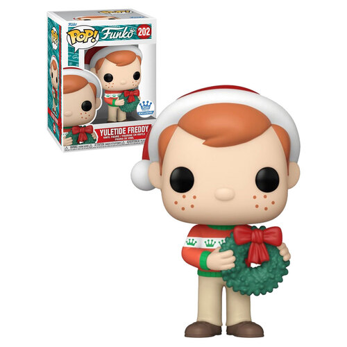 Funko POP! Freddy Funko #202 Yuletide Freddy - Limited Funko Shop Exclusive - New, Mint Condition