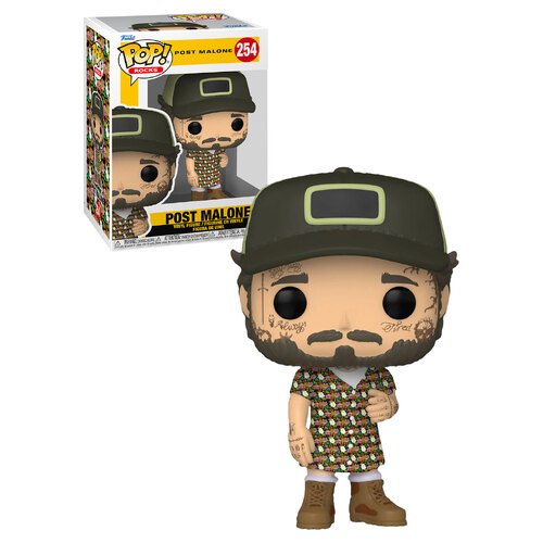 Funko POP! Rocks Post Malone #254 Post Malone (Sundress) - New, Mint Condition