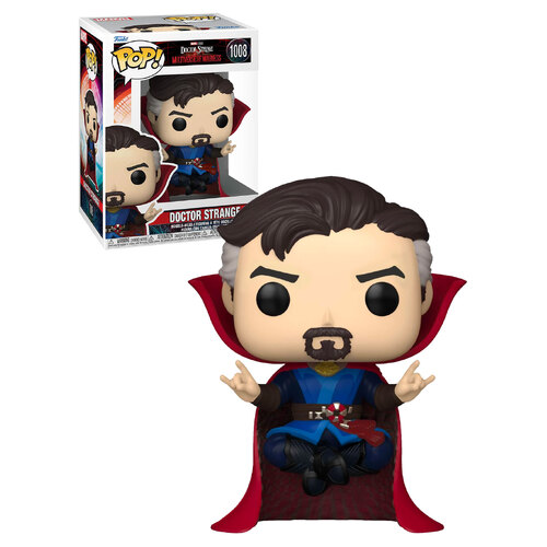 Funko POP! Marvel Doctor Strange In The Multiverse Of Madness #1008 Doctor Strange Levitating (Glows In The Dark) - New, Mint Condition