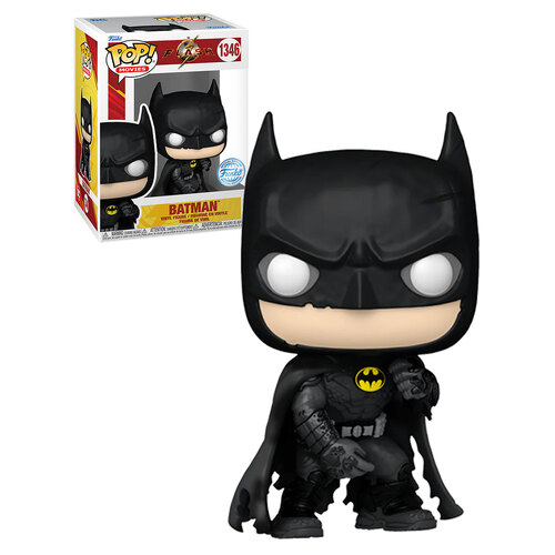 Funko POP! Movies The Flash #1346 Batman (Battle Worn) - New, Mint Condition