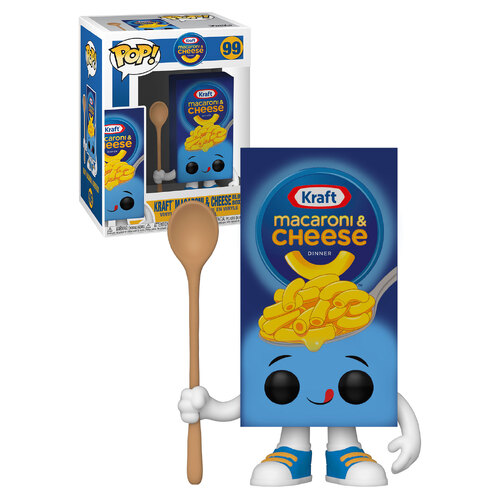 Funko POP! #99 Kraft Macaroni & Cheese Blue Box - Limited USA Import Exclusive - New, Mint Condition