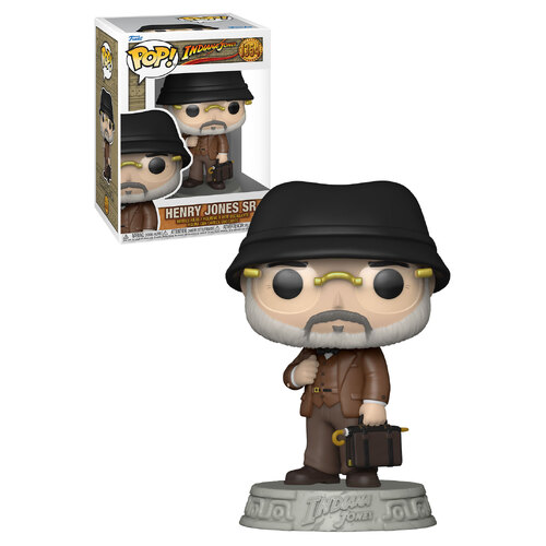 Funko POP! Movies Indiana Jones #1354 Henry Jones Sr (Last Crusade) - New, Mint Condition