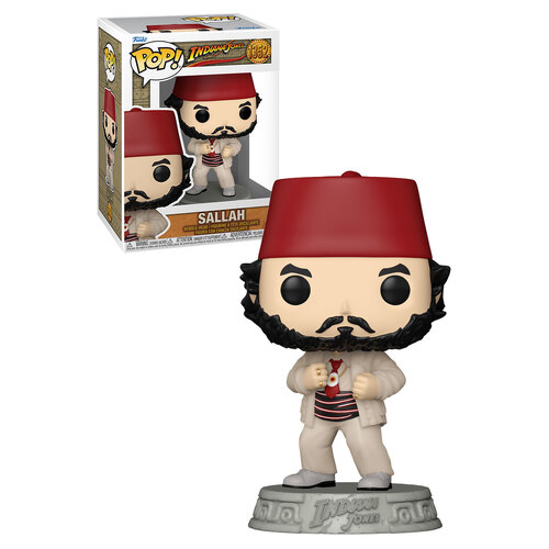 Funko POP! Movies Indiana Jones #1352 Sallah (Last Crusade) - New, Mint Condition