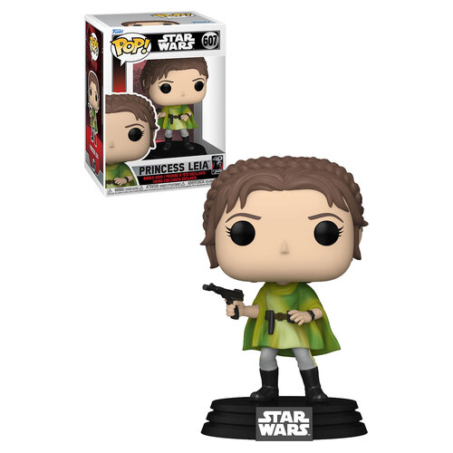 Funko POP! Star Wars Return Of The Jedi 40th #607 Princess Leia (Endor Outfit) - New, Mint Condition