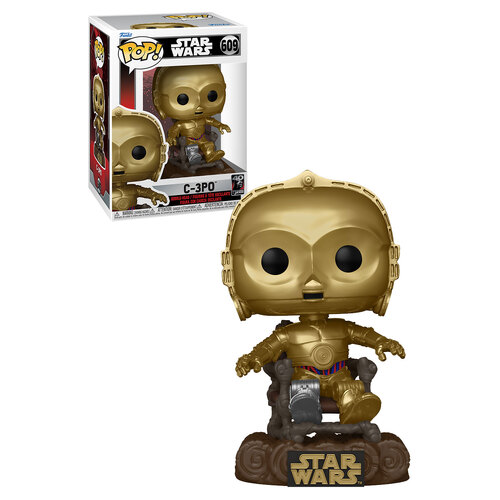 Funko POP! Star Wars Return Of The Jedi 40th #609 C-3PO (In Chair) - New, Mint Condition