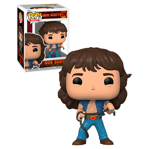 Funko POP! Rocks Bon Scott #339 Bon Scott - New, Mint Condition