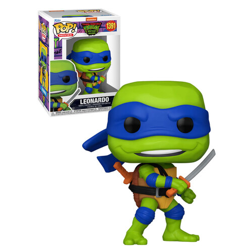 Funko POP! Movies TMNT: Mutant Mayhem #1391 Leonardo - New, Mint Condition