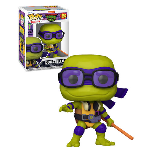 Funko POP! Movies TMNT: Mutant Mayhem #1394 Donatello - New, Mint Condition