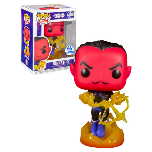 Funko POP! Heroes WB 100 #470 Sinestro - Limited Funko Shop Exclusive - New, Mint Condition