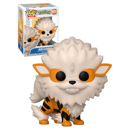 Funko POP! Games Pokemon #920 Arcanine - New, Mint Condition