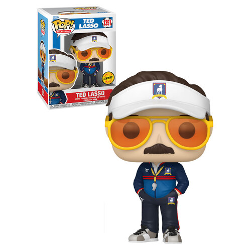 Funko POP! Television Ted Lasso #1351 Ted Lasso - Limited Chase Edition - New, Mint Condition