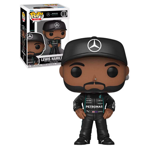 Funko POP! Racing Formula 1 F1 AMG Petronas #01 Lewis Hamilton - New, Mint Condition