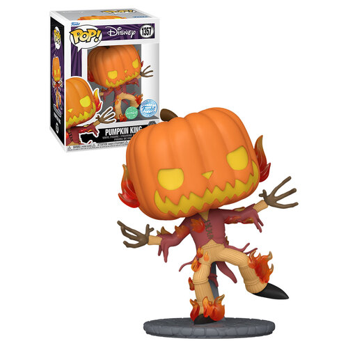 Funko POP! Disney Nightmare Before Christmas #1357 Pumpkin King (Scented) - New, Mint Condition