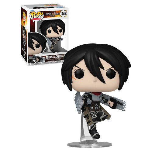 Funko POP! Animation Attack On Titan #1446 Mikasa Ackermann - New, Mint Condition