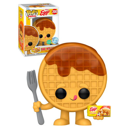 Funko POP! Ad Icons Kellogg's Eggo #200 Eggo With Syrup (Scented) - New, Mint Condition