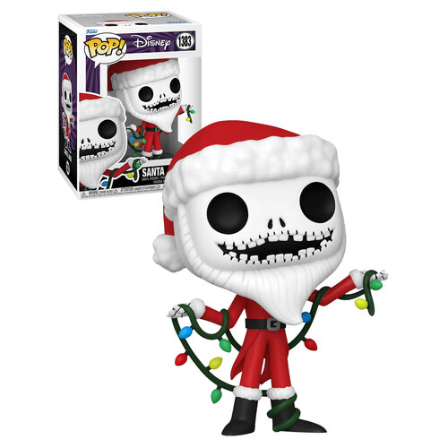 Funko POP! Disney The Nightmare Before Christmas #1383 Santa Jack - New, Mint Condition