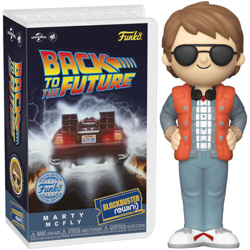 Funko Blockbuster Rewind Figure - Back To The Future #70988 Marty McFly - New, Sealed