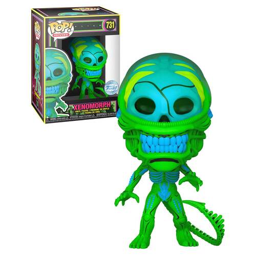 Funko POP! Movies ALIEN #731 Xenomorph (Blacklight) - New, Mint Condition