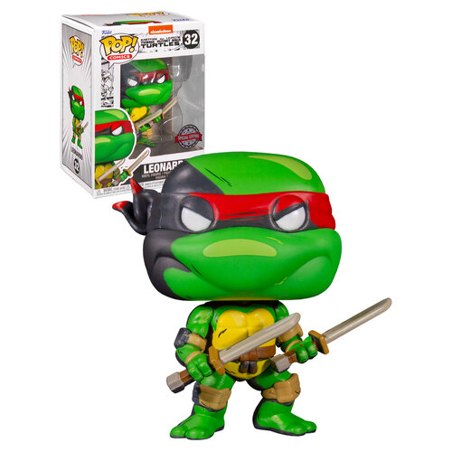 Funko POP! Comics Teenage Mutant Ninja Turtles #32 Leonardo - New, Mint Condition